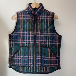 NWT J. Crew Excursion Quilt Vest Medium